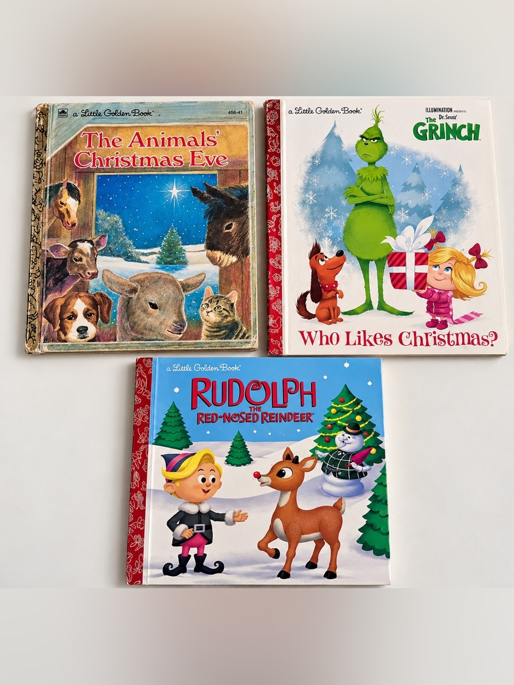 3 Little Golden Books Christmas Bundle | Vintage Classic